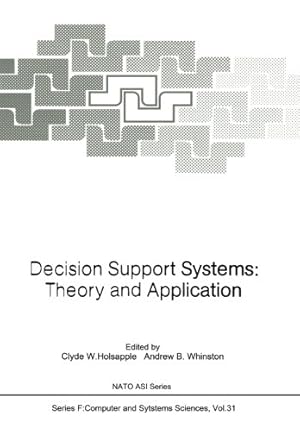 Immagine del venditore per Decision Support Systems: Theory and Application (Nato ASI Subseries F:) [Paperback ] venduto da booksXpress