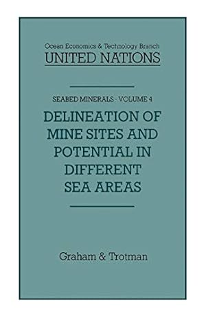 Seller image for Delineation of Mine-Sites and Potential in Different Sea Areas (Seabed Minerals) [Soft Cover ] for sale by booksXpress