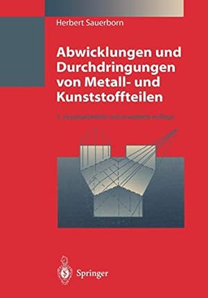Seller image for Abwicklungen und Durchdringungen von Metall- und Kunststoffteilen (German Edition) [Soft Cover ] for sale by booksXpress