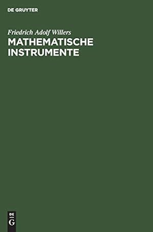 Immagine del venditore per Mathematische Instrumente (German Edition) [Hardcover ] venduto da booksXpress