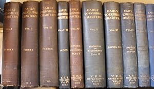 Early Yorkshire Charters. Volumes 1 - 12 plus index volume to Vols 1 - 3.