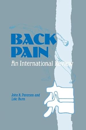 Seller image for Back Pain: An International Review by Paterson, J.K., Burn, L. [Paperback ] for sale by booksXpress