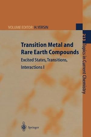 Seller image for Transition Metal and Rare Earth Compounds: Excited States, Transitions, Interactions I (Topics in Current Chemistry) [Paperback ] for sale by booksXpress