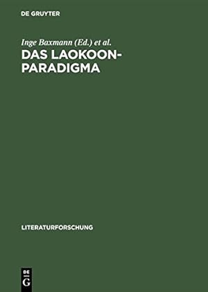 Immagine del venditore per Das Laokoon-Paradigma (Literaturforschung) (German Edition) by Baxmann, Inge, Franz, Michael, Schäffner, Wolfgang [Hardcover ] venduto da booksXpress