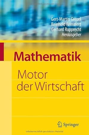 Imagen del vendedor de Mathematik - Motor der Wirtschaft: Initiative der Wirtschaft zum Jahr der Mathematik (German and English Edition) [Hardcover ] a la venta por booksXpress
