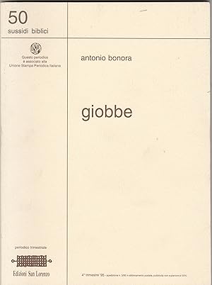 Imagen del vendedor de Giobbe. a la venta por Libreria Gull