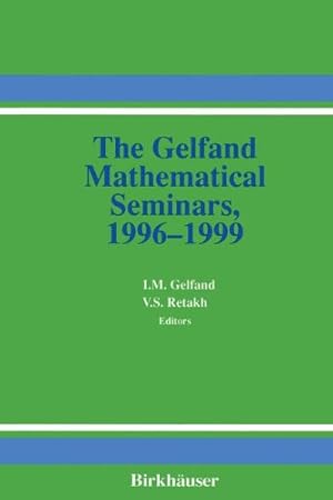 Seller image for The Gelfand Mathematical Seminars, 19961999 [Paperback ] for sale by booksXpress