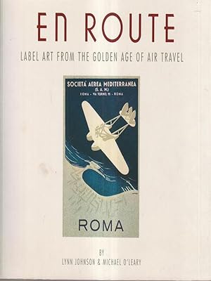 Bild des Verkufers fr En route. Label art from the golden age of air travel zum Verkauf von Librodifaccia