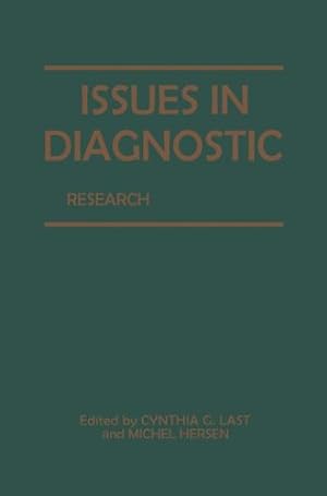 Seller image for Issues in Diagnostic Research [Paperback ] for sale by booksXpress