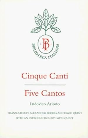 Seller image for Cinque Canti / Five Cantos (Biblioteca Italiana) by Ariosto, Ludovico [Paperback ] for sale by booksXpress