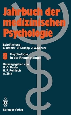 Seller image for Psychologie in der Rheumatologie (Jahrbuch der medizinischen Psychologie) (German Edition) [Paperback ] for sale by booksXpress