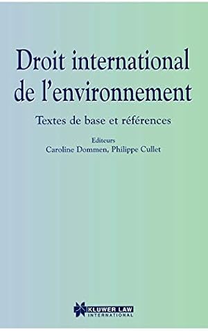 Seller image for Droit International De L'Environment, Textes De Base Et Reference [Hardcover ] for sale by booksXpress