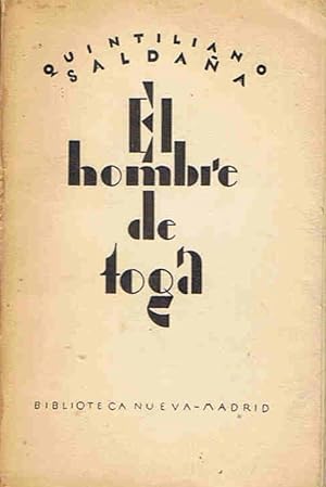 Imagen del vendedor de EL HOMBRE DE TOGA. Cuatro ensayos a la venta por Librera Torren de Rueda
