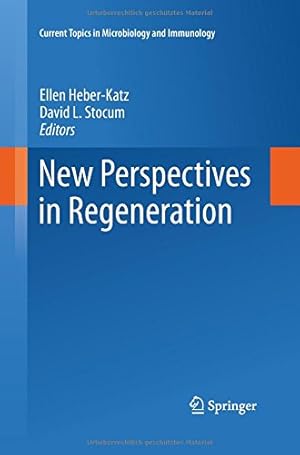 Image du vendeur pour New Perspectives in Regeneration (Current Topics in Microbiology and Immunology) [Paperback ] mis en vente par booksXpress