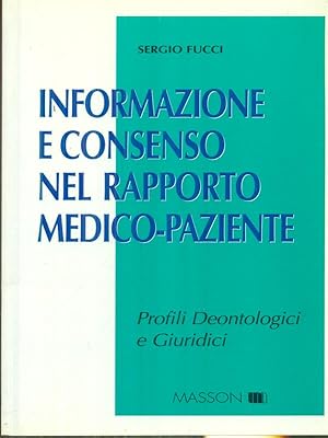 Imagen del vendedor de Informazione e consenso medico-paziente a la venta por Librodifaccia