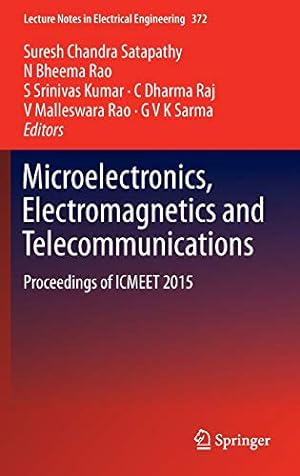 Seller image for Microelectronics, Electromagnetics and Telecommunications: Proceedings of ICMEET 2015 (Lecture Notes in Electrical Engineering) [Hardcover ] for sale by booksXpress