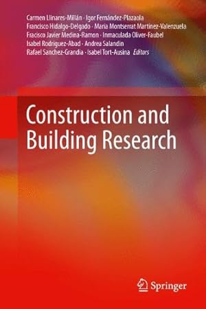 Bild des Verkufers fr Construction and Building Research [Hardcover ] zum Verkauf von booksXpress