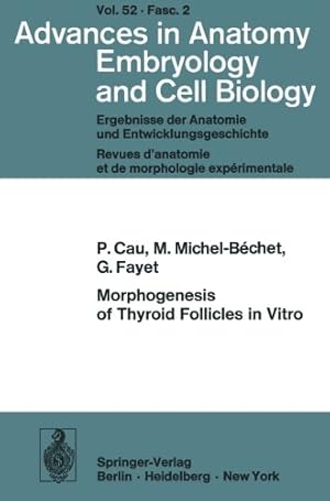 Image du vendeur pour Morphogenesis of Thyroid Follicles in Vitro (Advances in Anatomy, Embryology and Cell Biology) by Marc Michel-Béchet, Pierre Cau [Paperback ] mis en vente par booksXpress