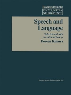 Seller image for Speech and Language (Readings from the Encyclopedia of Neuroscience) by ADELMAN [Paperback ] for sale by booksXpress
