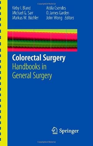 Immagine del venditore per Colorectal Surgery: Handbooks in General Surgery [Paperback ] venduto da booksXpress