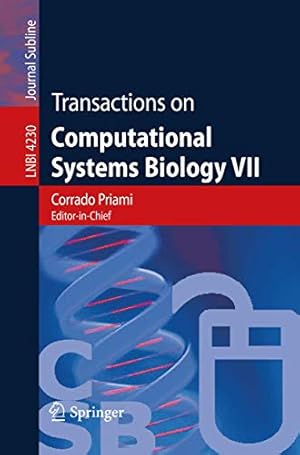 Seller image for Transactions on Computational Systems Biology VII (Lecture Notes in Computer Science) [Paperback ] for sale by booksXpress