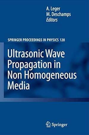 Bild des Verkufers fr Ultrasonic Wave Propagation in Non Homogeneous Media (Springer Proceedings in Physics) [Hardcover ] zum Verkauf von booksXpress