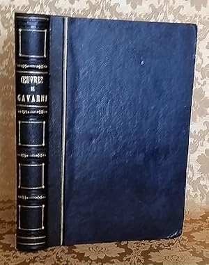 Imagen del vendedor de Oeuvres choisies de Gavarni. Revues, corriges et nouvellement classes par l'auteur. tudes de moeurs contemporaines. TOME 1 : Les enfants terribles - Traductions en langue vulgaire - Les lorettes - Les actrices / Avec des notices en tte de chaque srie par MM. Thophile Gautier & Laurent-Jan. TOME 2 : Fourberies de femmes en matire de sentiment - Clichy - Paris le soir / Avec des notices en tte de chaque srie par MM. Laurent-Jan, Lireux & Lon Gozlan. [2 tomes relis dans un seul volume] a la venta por Lirolay