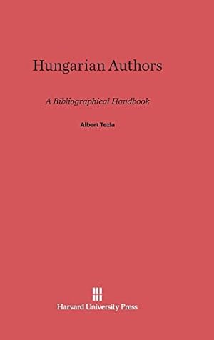 Image du vendeur pour Hungarian Authors [Hardcover ] mis en vente par booksXpress