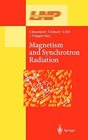 Imagen del vendedor de Magnetism and Synchrotron Radiation (Lecture Notes in Physics) [Paperback ] a la venta por booksXpress