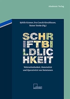 Immagine del venditore per Schriftbildlichkeit (German Edition) [Hardcover ] venduto da booksXpress