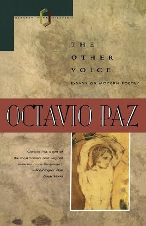 Seller image for The Other Voice: Essays on Modern Poetry by Paz, Octavio [Paperback ] for sale by booksXpress