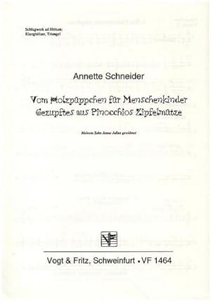 Seller image for Vom Holzpüppchen für Menschenkinderfür Zupforchester : Schlagwerk (ad lib) for sale by AHA-BUCH GmbH