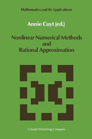 Immagine del venditore per Nonlinear Numerical Methods and Rational Approximation (Mathematics and Its Applications) [Paperback ] venduto da booksXpress