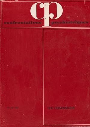 Imagen del vendedor de Confrontations Psychiatriques - N 20 - Les Obsessions. a la venta por PRISCA