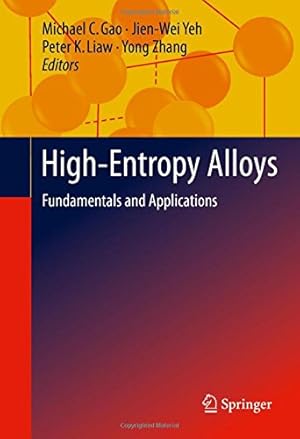 Seller image for High-Entropy Alloys: Fundamentals and Applications [Hardcover ] for sale by booksXpress