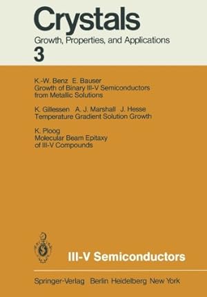 Seller image for IIIV Semiconductors (Crystals) by Freyhardt, Herbert C. [Paperback ] for sale by booksXpress
