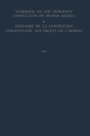 Seller image for Yearbook of the European Convention on Human Rights / Annuaire dela convention Europeenne des Droits de LHomme: The European Commission and European . et Cour Europeennes des Droits de LHomme by Council of Europe Staff [Paperback ] for sale by booksXpress