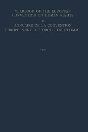 Image du vendeur pour Yearbook of the European Convention on Human Rights / Annuaire dela convention Europeenne des Droits de LHomme: The European Commission and European . et Cour Europeennes des Droits de LHomme by Council of Europe Staff [Paperback ] mis en vente par booksXpress