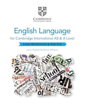 Immagine del venditore per Cambridge International AS and A Level English Language Exam Preparation and Practice [Soft Cover ] venduto da booksXpress