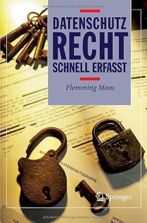 Seller image for Datenschutzrecht - Schnell erfasst (German Edition) by Moos, Flemming [Paperback ] for sale by booksXpress