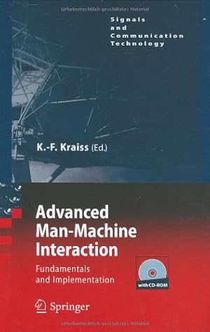 Seller image for Advanced Man-Machine Interaction: Fundamentals and Implementation (Signals and Communication Technology) [Paperback ] for sale by booksXpress