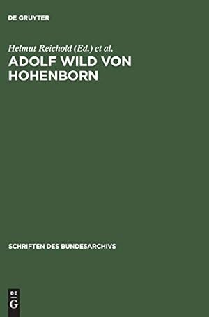 Imagen del vendedor de Adolf Wild von Hohenborn (Schriften Des Bundesarchivs) (German Edition) [Hardcover ] a la venta por booksXpress