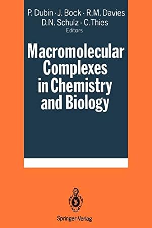 Seller image for Macromolecular Complexes in Chemistry and Biology [Soft Cover ] for sale by booksXpress