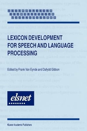 Bild des Verkufers fr Lexicon Development for Speech and Language Processing (Text, Speech and Language Technology) [Paperback ] zum Verkauf von booksXpress