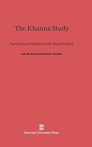 Seller image for The Khanna Study Hardcover for sale by booksXpress