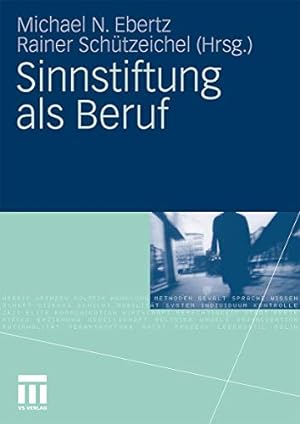 Seller image for Sinnstiftung als Beruf (German Edition) [Soft Cover ] for sale by booksXpress