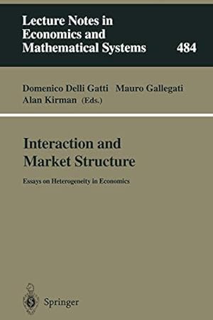 Bild des Verkufers fr Interaction and Market Structure (Lecture Notes in Economics and Mathematical Systems) by Delligatti, Domenico [Paperback ] zum Verkauf von booksXpress