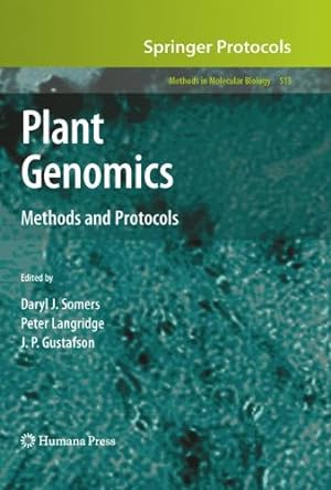 Image du vendeur pour Plant Genomics: Methods and Protocols (Methods in Molecular Biology) [Paperback ] mis en vente par booksXpress
