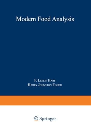 Seller image for Modern Food Analysis by Hart, Frank L., Fisher, Harry J. [Paperback ] for sale by booksXpress