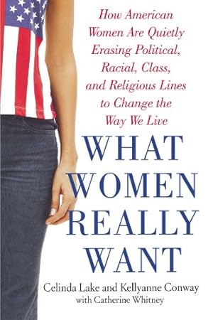 Seller image for What Women Really Want: How American Women Are Quietly Erasing Political, Racial, Class, and Religious Lines to Change the Way We Live by Conway, Kellyanne, Lake, Celinda [Paperback ] for sale by booksXpress
